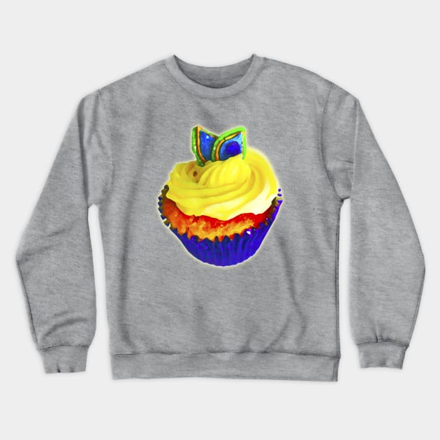 Cupcake Crewneck Sweatshirt by blueshift